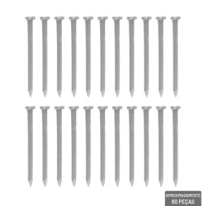 Prego de Inox 2,0x30mm 40 Gramas Atacado