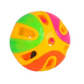 Bola de Plástico com Chocalho Baby Color Atacado