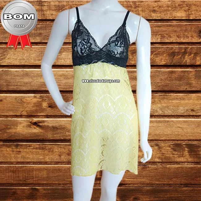 Camisola de Renda Atacado