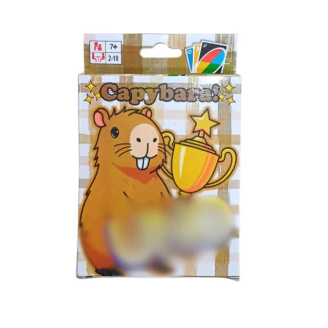 JOGO DE CARTAS COLOR UNOO CAPIVARA Atacado