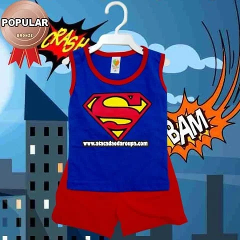 Conjuntinho Cabidinho Infantil Atacado