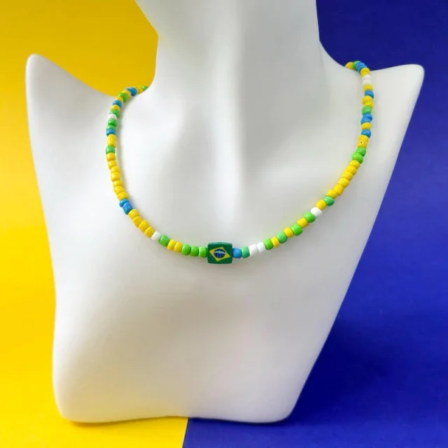 COLAR DE MIÇANGAS BRASIL Atacado