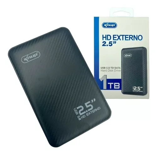 HD EXTERNO KNUP 1TB 2.5 Atacado para Revenda
