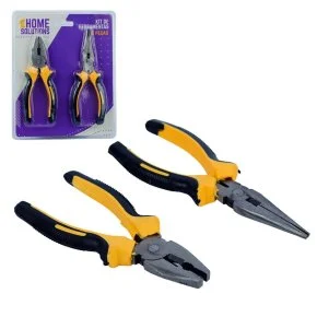 Kit Alicate de Bico 6,5" e Alicate Universal 6" Atacado