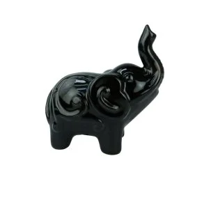 Enfeite de Cerâmica 9cm Elefante Color Atacado