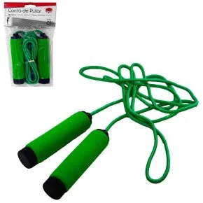 Pula Corda 2,6m Cabo Emborrachado Color Atacado