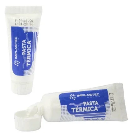 Pasta Térmica 50g Bisnaga Implastec - IMP0006 Atacado