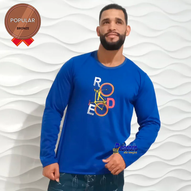 Camisa Manga Longa Masculina PV Atacado