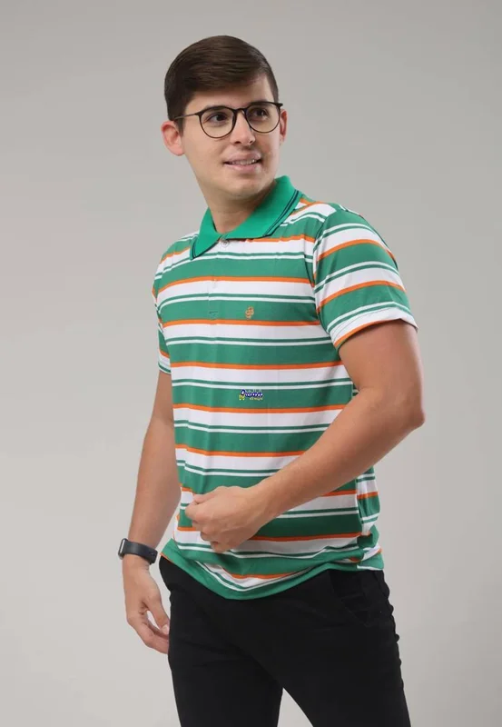Camisa Polo Listrada Atacado