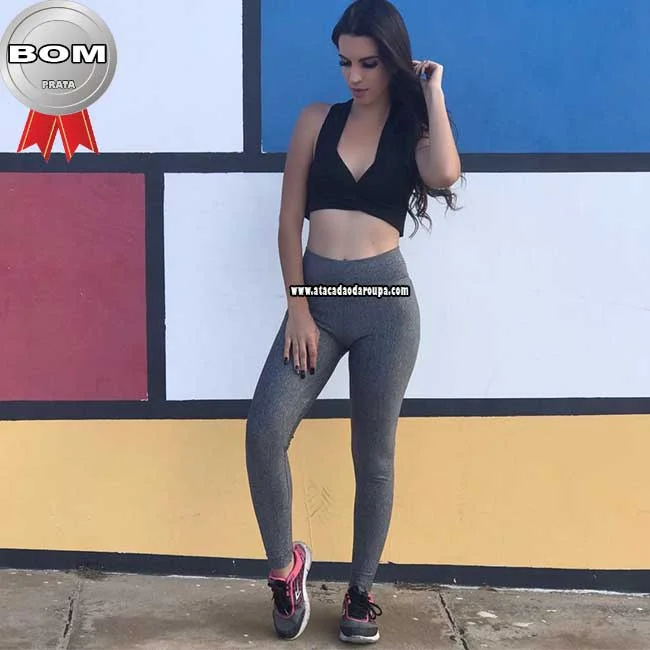 Calça Legue Mesclado Suplex Atacado