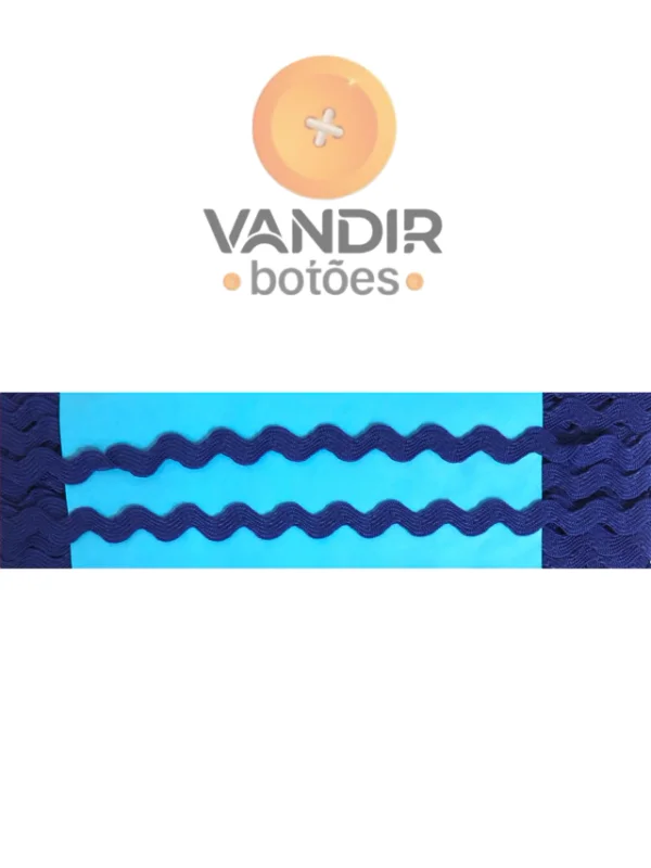 Sianinha de Poliester 6mm - Azul Marinho Atacado