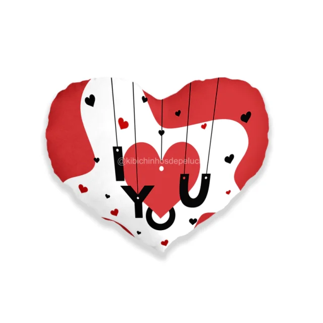 Coração P Estampado You 23x10x18cm Atacado