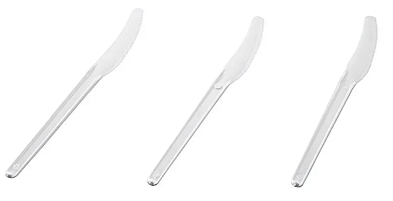 17779.2 FACA REFEICAO DE PLASTICO BRANCA C/10 Atacado