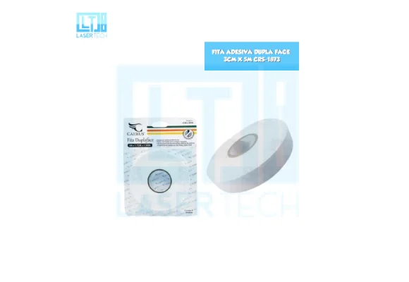 FITA ADESIVA DUPLA FACE 3CM X 5M CRS-1873 Atacado