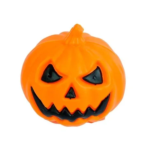 Abóbora De Plástico 8cm Enfeite De halloween Atacado