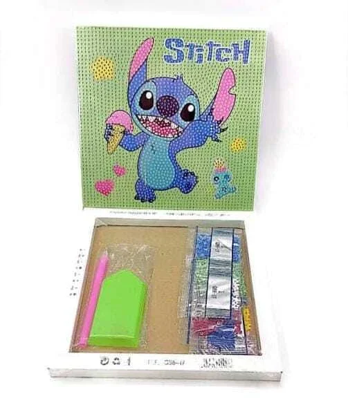 Kit C/8 telas pintura diamante stitich 20x20 atacado