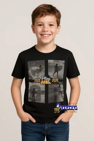 Camisa Gola Redonda Juvenil Atacado