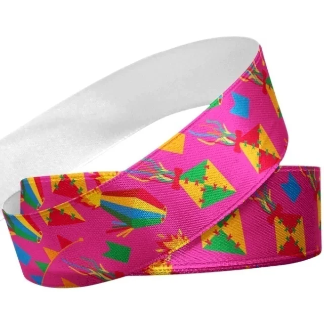 Fita de Gorgurão Festa Junina DC_200 - 38mm x 10m - Bela Fita Atacado