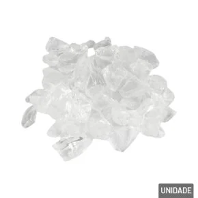 Pedra para Decoração Vaso de Planta 200g Cristal Atacado