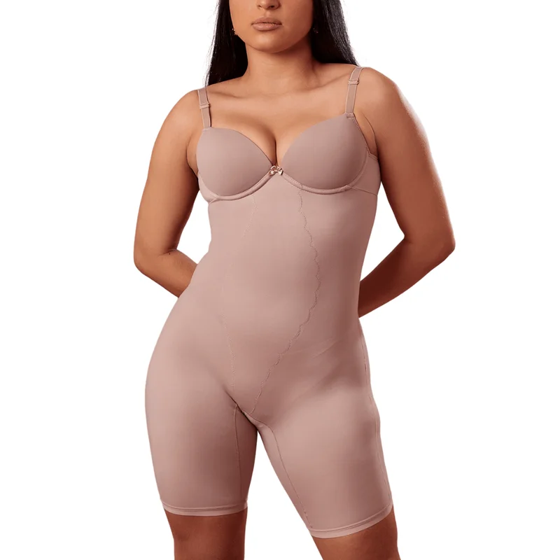 Body Macaquinho Média Compressão Com Bojo Vilingerie 350168 Atacado