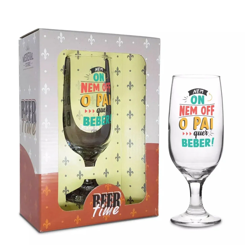 8816 TACA CERVEJA NEM ON NEM OFF O PAI QUER BEBER Atacado
