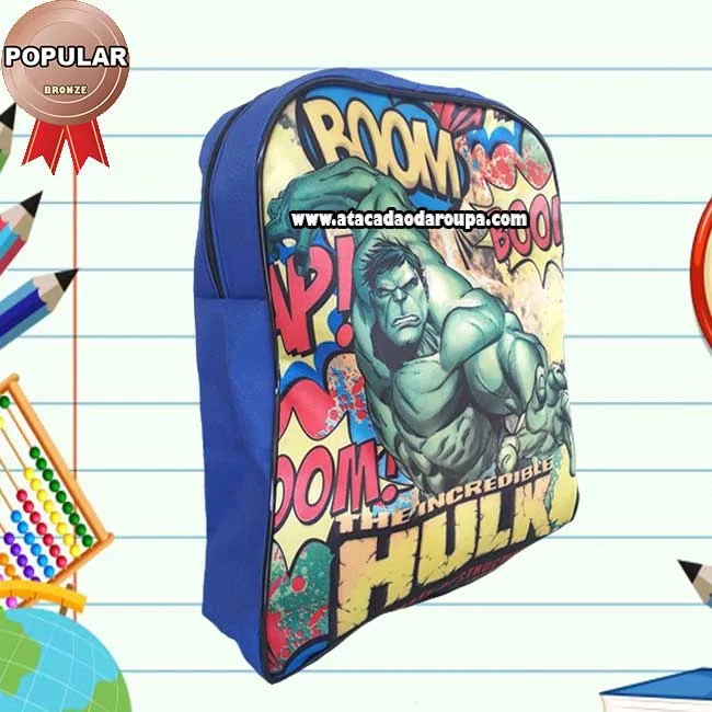 Bolsas Escolar Infantil 25 CM X 36 CM Atacado