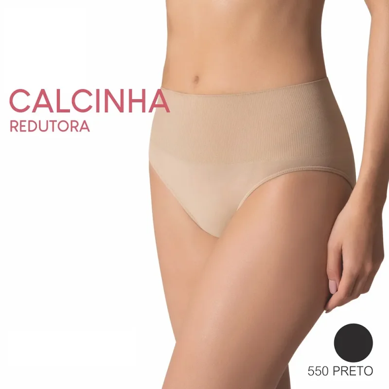 Calcinha Selene Redutora Sem Costura 20030.001 Atacado