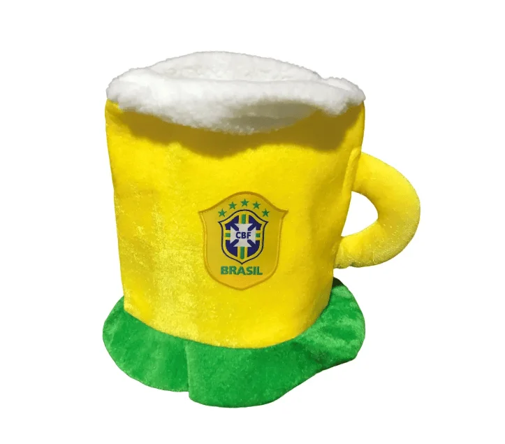 Chapéu Brasil Torcedor Caneca CBF-56 Atacado