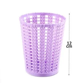 Organizador Multiuso Plástico 12x10 Redondo Color Atacado