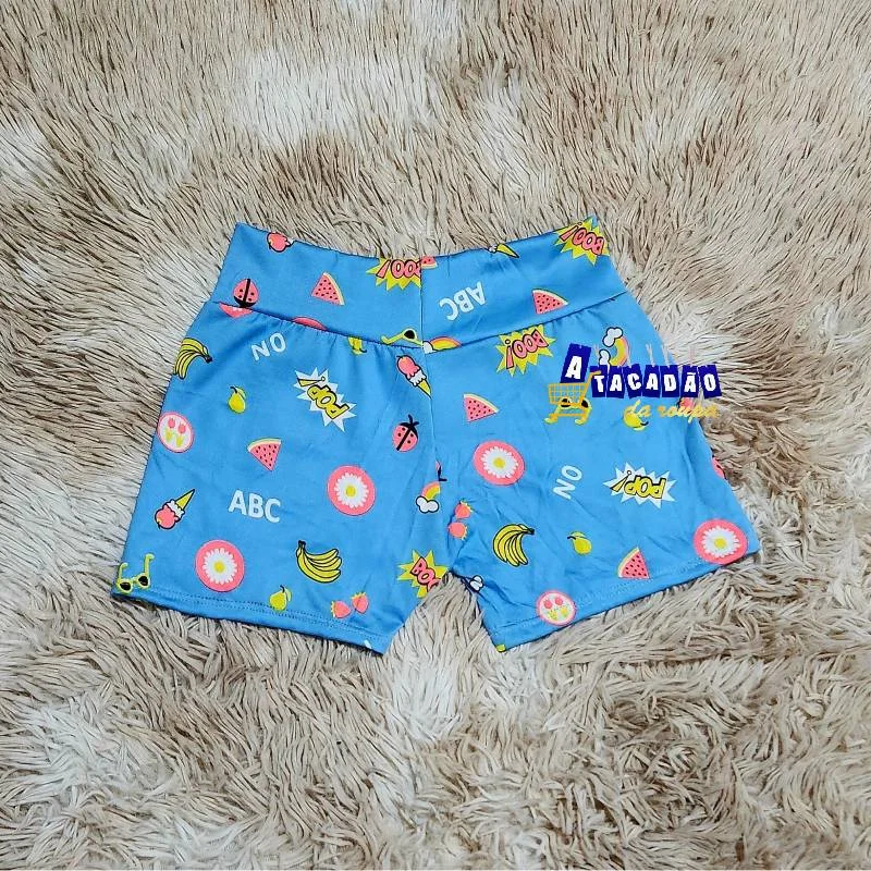 Short Infantil Popular Estampado Atacado