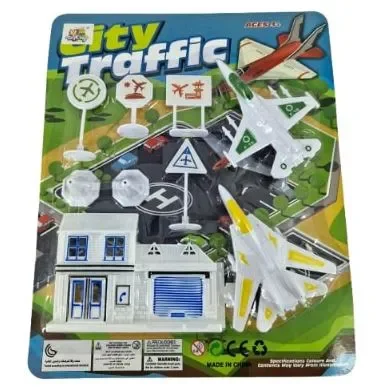 TK-AB0066 CONJUNTO AVIAO DE PLASTICO C/11 PECAS Atacado