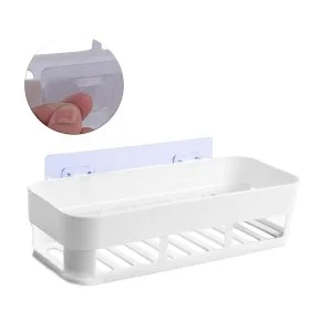 Suporte para Shampoo 24x6cm Plástico com Adesivo Atacado