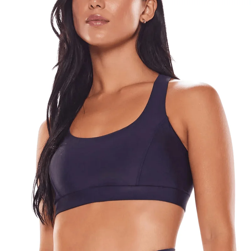 Top Feminino Body For Sure Liso com Alça Cruzada e Bojo Removível 4236 Atacado