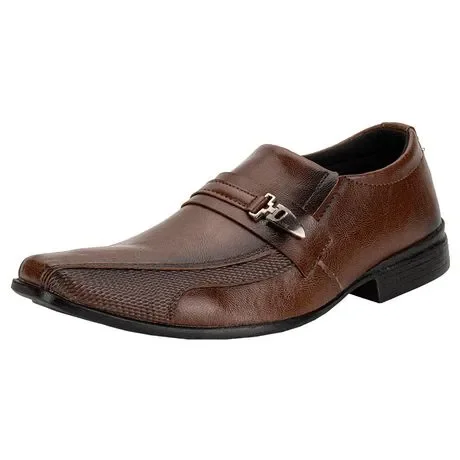 Sapato Masculino Social Mais Leve 611 Caramelo Atacado