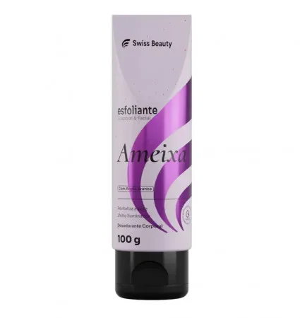 Esfoliante Corporal e Facial Ameixa 100g - Swiss Beauty Atacado