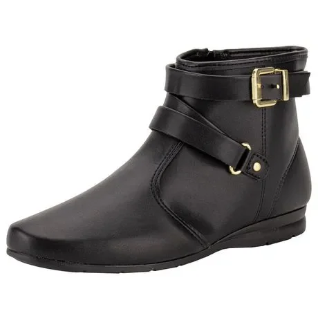 Bota Feminina Cano Baixo Beira Rio 9084102 Preto Atacado
