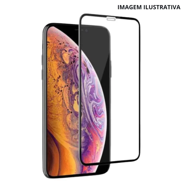 PELICULA 3D VIDRO GROSSA IPHONE` Atacado
