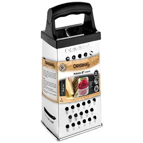 Ralador 4 Faces Quadrado Inox Lâminas de Aço Inoxidável Afiadas Atacado para Revenda