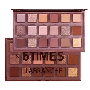 Labranche - Paleta de Sombras 6 Times 3 LA1115B - Cor B Atacado para Revenda
