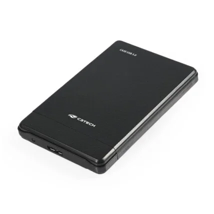Case para HD Externo 2,5" Usb 3.0 Preta C3TECH - CH-310BK Atacado