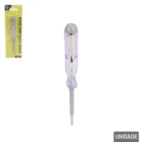 Chave Teste Fenda 100V a 500V 14cm Color Atacado