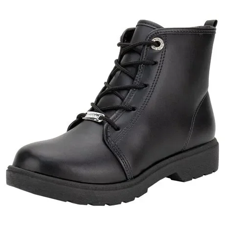Bota Infantil Feminina Coturno Molekinha 2164134 Preto Atacado