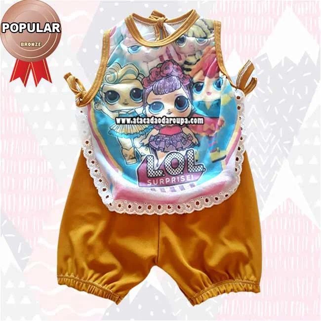 Vestidos, Macacão, Conjuntos e Body Bebê Atacado