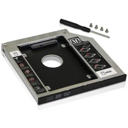 Case para Hd/Ssd Caddy Gaveta 12.7mm para HD 2.5 Exbom - HDCA-S127 Atacado