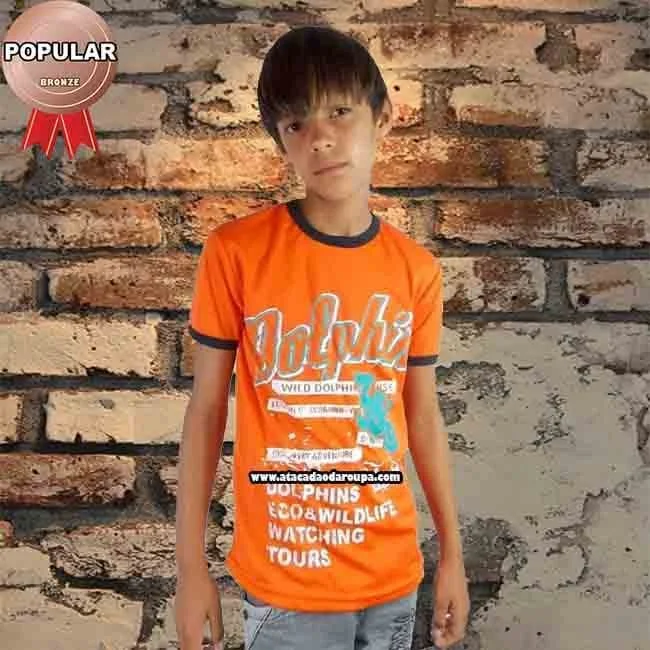 Camisa Masculina Juvenil Silkada Cacharrel Atacado