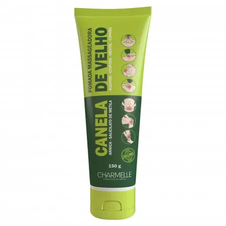 POMADA MASSAGEADORA CANELA DE VELHO 150G CHARMELLE Atacado