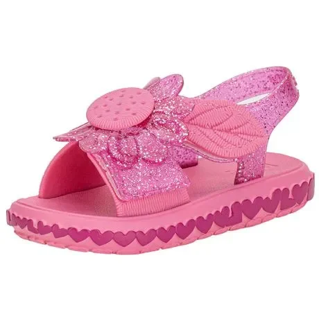 Sandália Infantil Feminina Spring Zaxynina 19263 Rosa Atacado