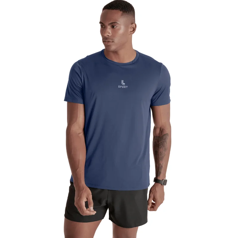 T-Shirt Basic Run Masculina Lupo 77268-001 Atacado