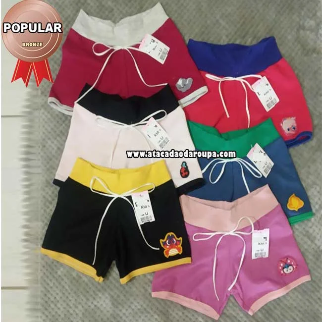 Shortinho Infantil Cotton Atacado