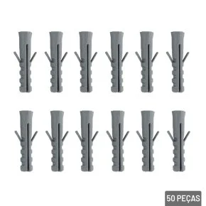 Kit Bucha de 30mm 6" 50 Peças Atacado